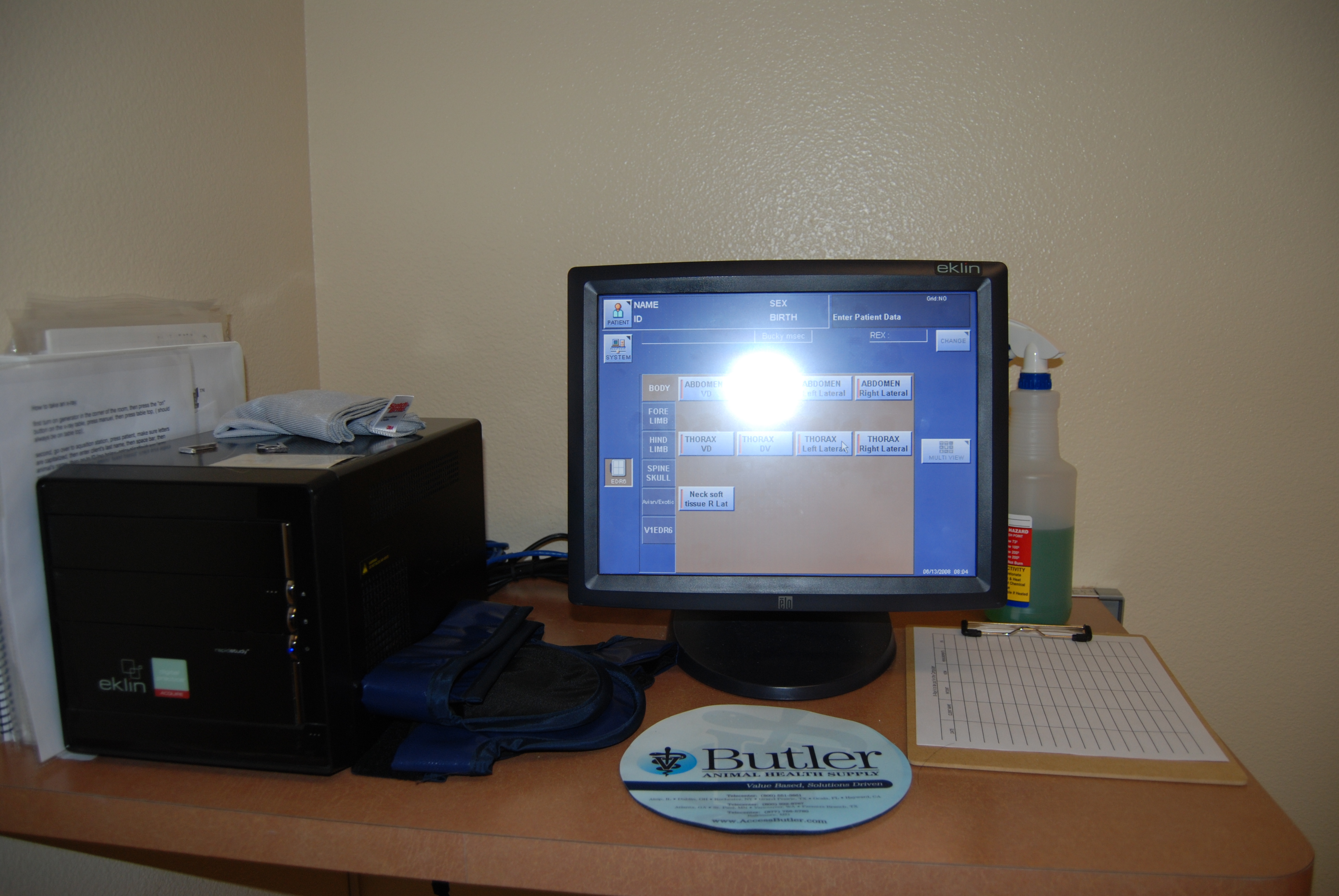Touch Screen for Digital Radiography System